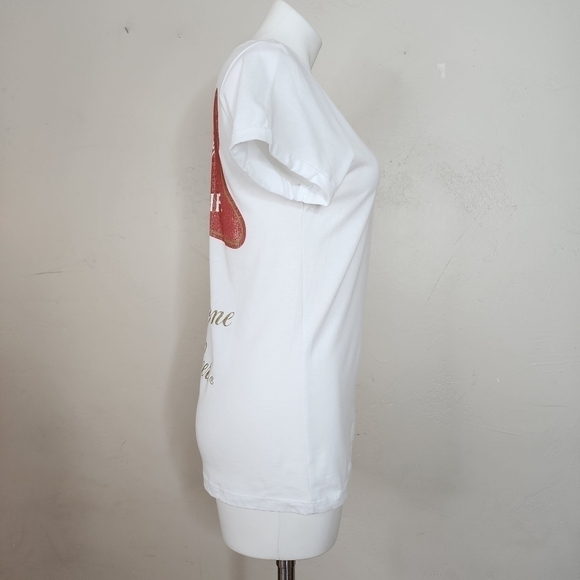 NWOT Recycled Karma Miller HIgh Life Champagne of‎ Beers Tee Size Small - Picture 9 of 14